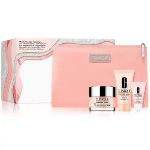 CLINIQUE 4-PC   MOISTURE SURGE MEGASTARS HYDRATING SKIN CARE SET. [NWT]